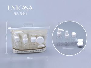 JUEGO DE BOTELLAS DE VIAJE
