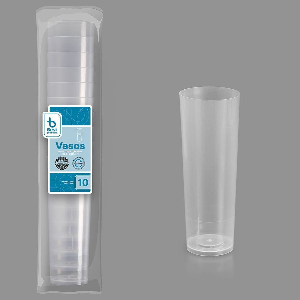 VASO PLASTICO TUBO