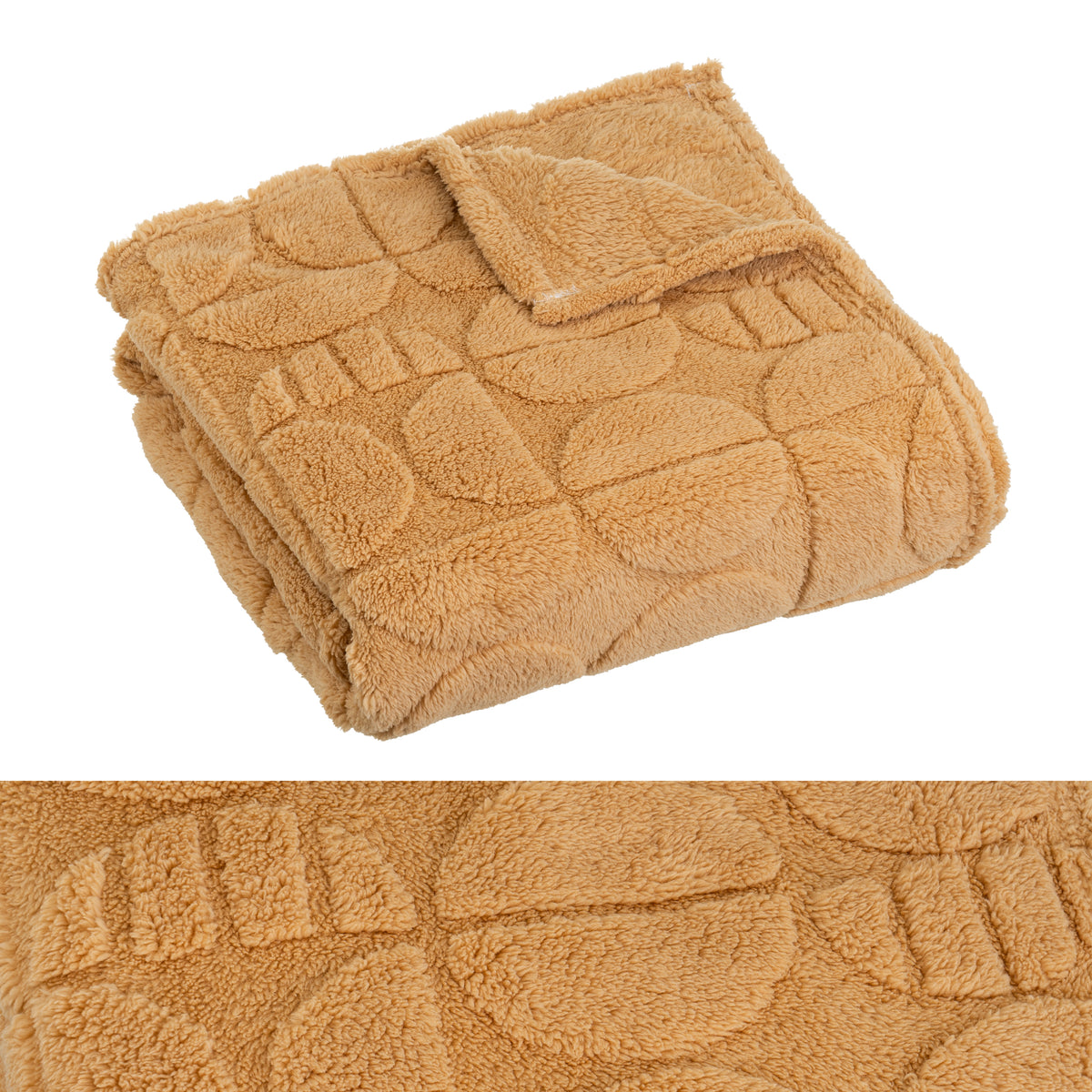 Manta jacquard sherpa