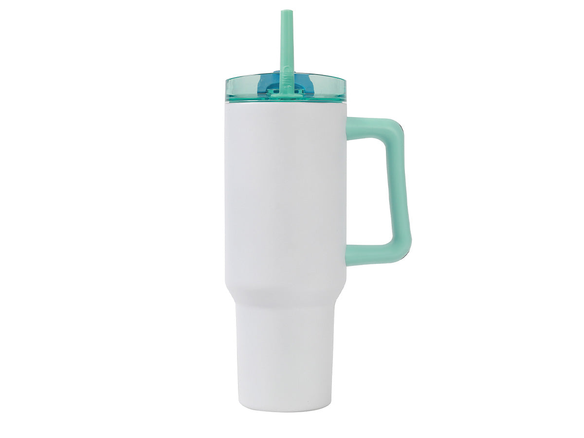 TAZA DE VIAJE BLANCA