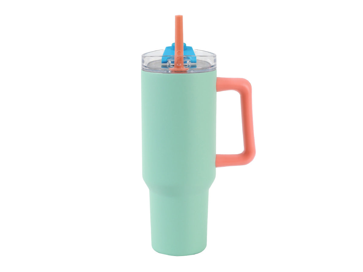 TAZA DE VIAJE VERDE AZULADO