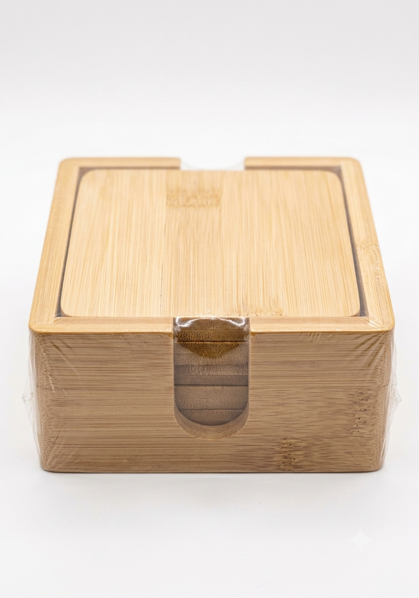 Posas vasos de madera