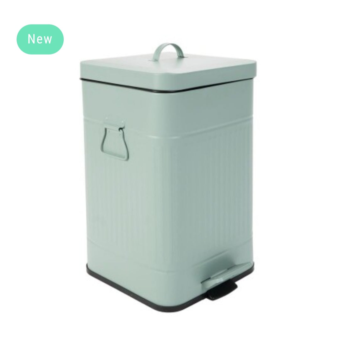 Papelera antigua 20 l verde