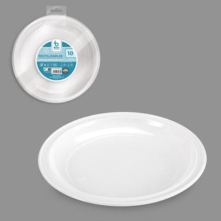 PLATO PLASTICO LLANO