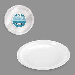 PLATO PLASTICO LLANO