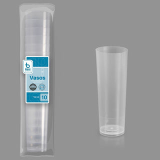 VASO PLASTICO TUBO