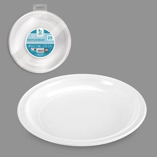 PLATO PLASTICO LLANO