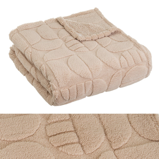 Manta jacquard sherpa