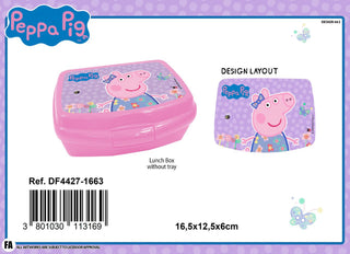 LUNCH BOX PEPPA PIG RECTANGULAR