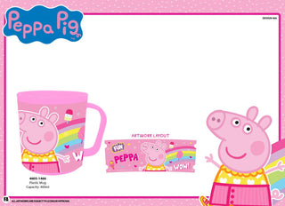 MUG PLASTICO PEPPA PIG