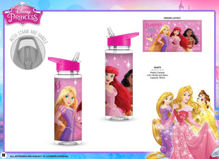 BOTELLA PLASTICO PINCESS