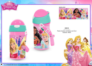 BOTELLA PLASTICO PRINCESS