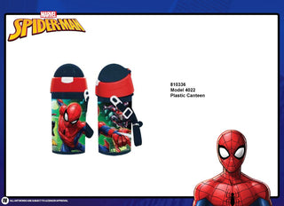 BOTELLA PLSTICO SPIDERMAN