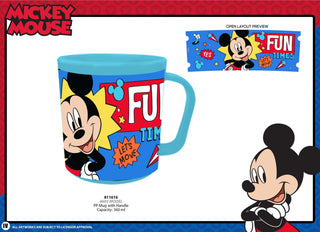 MUG PLASTICO MICKEY