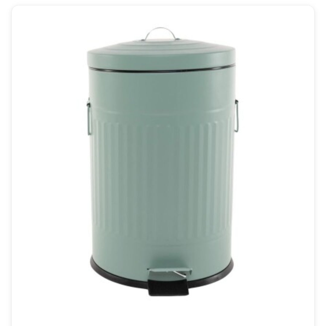 Papelera antigua 20 l verde