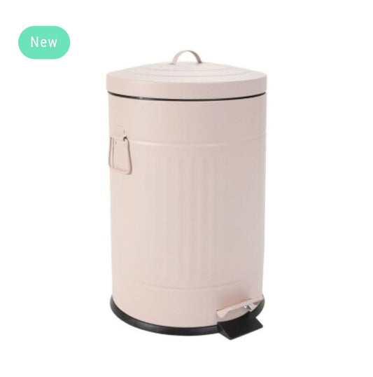 Papelera antigua 20 l rosa