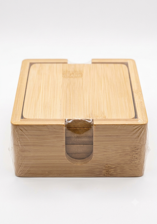 Posas vasos de madera
