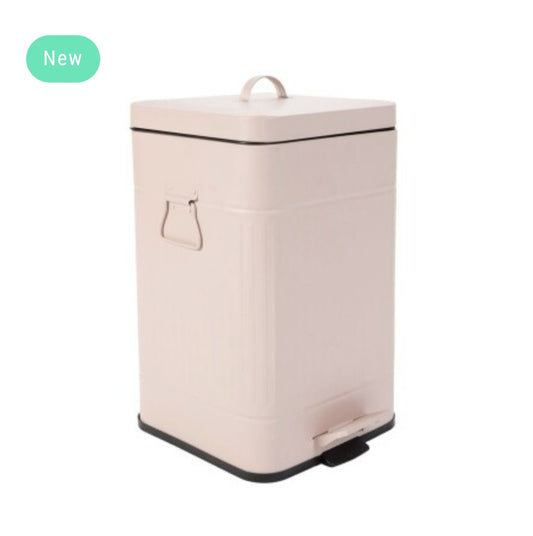Papelera antigua 20 l rosa